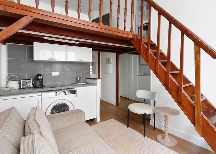 Duplex Elegant En Plein Centre De Apartman Párizs